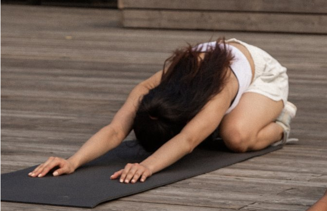 Yoga for Sleep, Child's pose